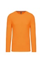 T-shirt manches longues col rond unis 100% coton K359(Homme) K383(femme)