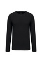 T-shirt manches longues col rond unis 100% coton K359(Homme) K383(femme)