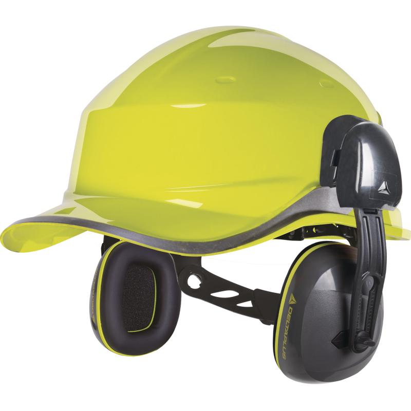 DELTA PLUS INTERLAGOS LIGHT COQUILLES ANTIBRUIT POUR CASQUE DE CHANTIER - SNR 26 dB
