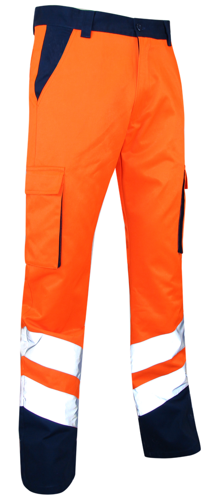 LMA 1408 Balise Pantalon haute visibilité (38, jaune hv)