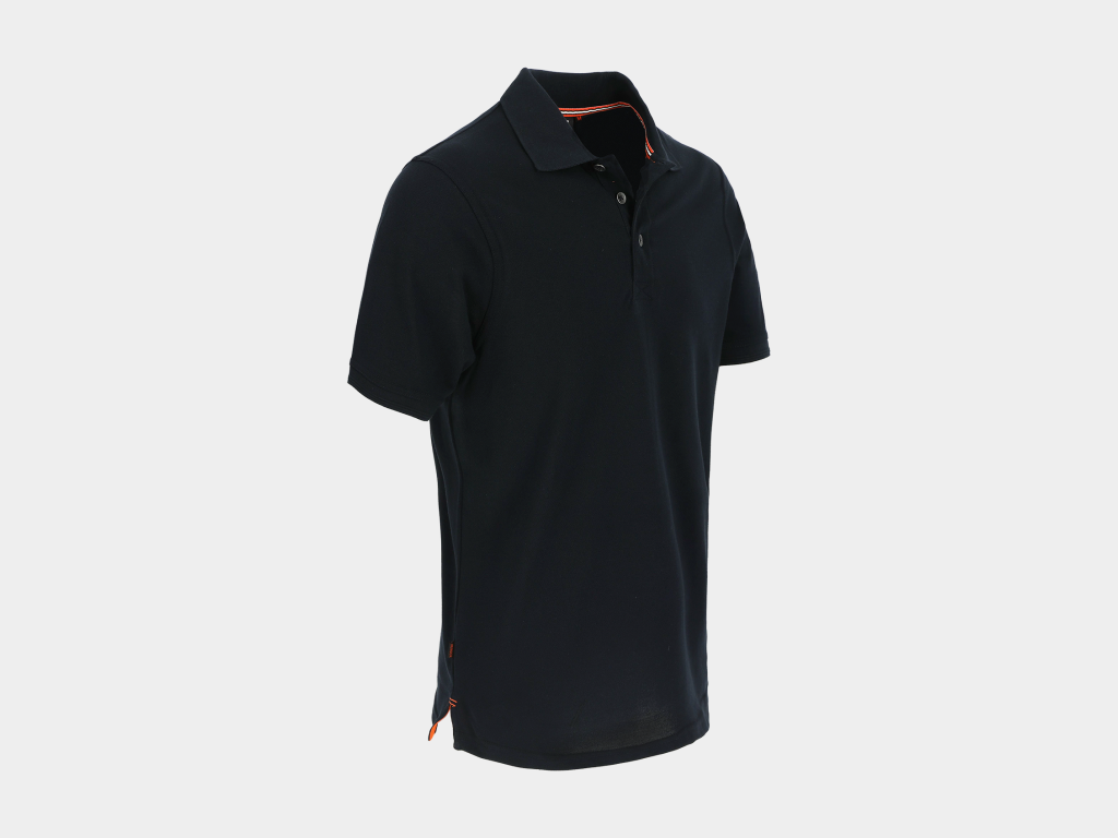 Herock Levi 22MPO1901 polo manches courtes 100% coton (210g) (S, Noir)