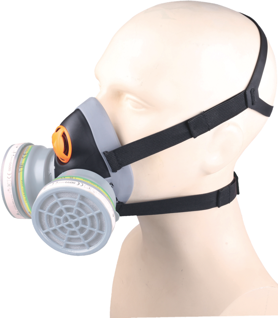 Delta plus M6400 Jupiter Demi-masque Respiratoire (M)