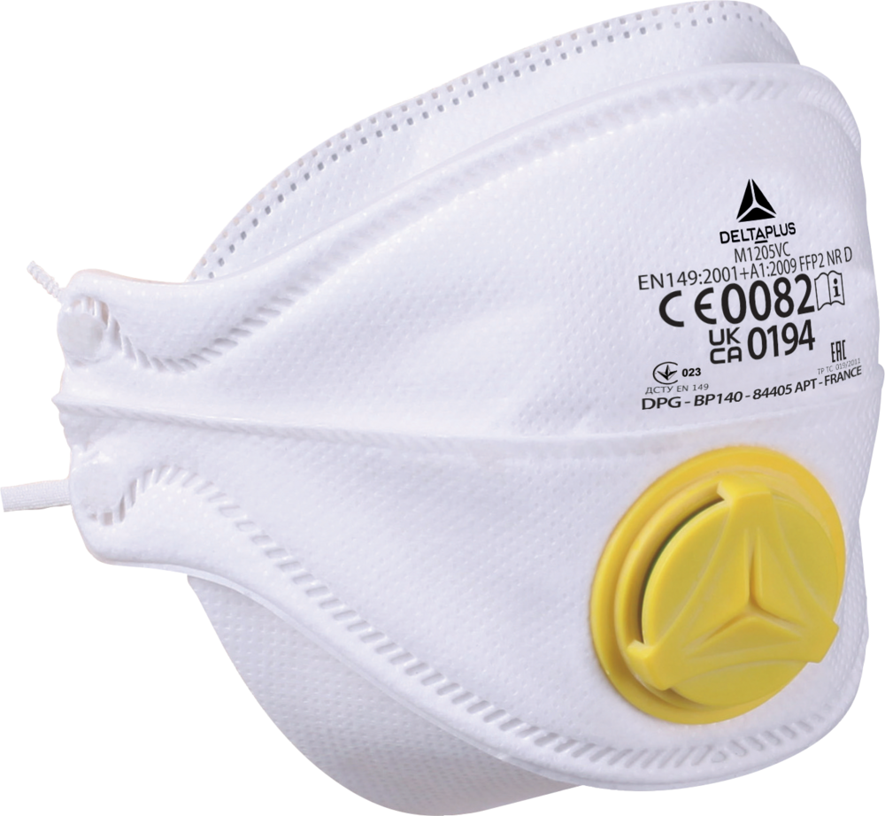 delta plus M1205V boite de 10 masques FFP2  valve
