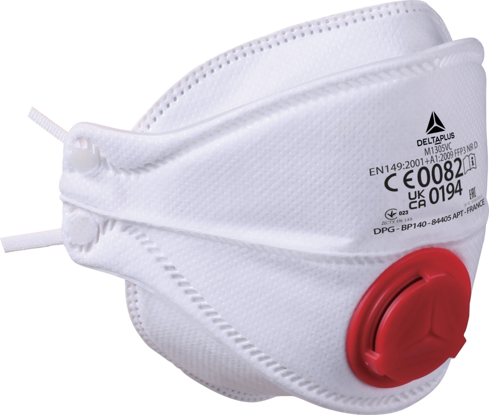 DELTA PLUS M1305V Boîte de 10 masque  FFP3 avec valve