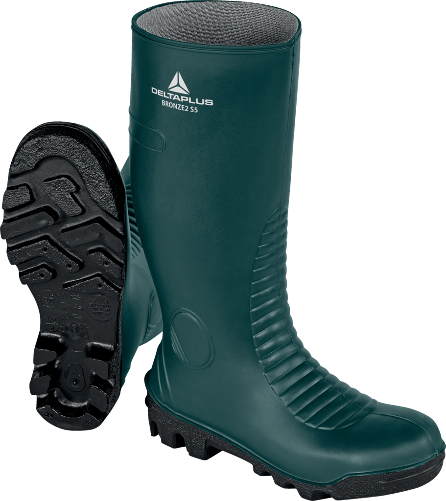 DELTA PLUS BOTTE DE SECURITE BRONZE S5 SRA (39, noir)