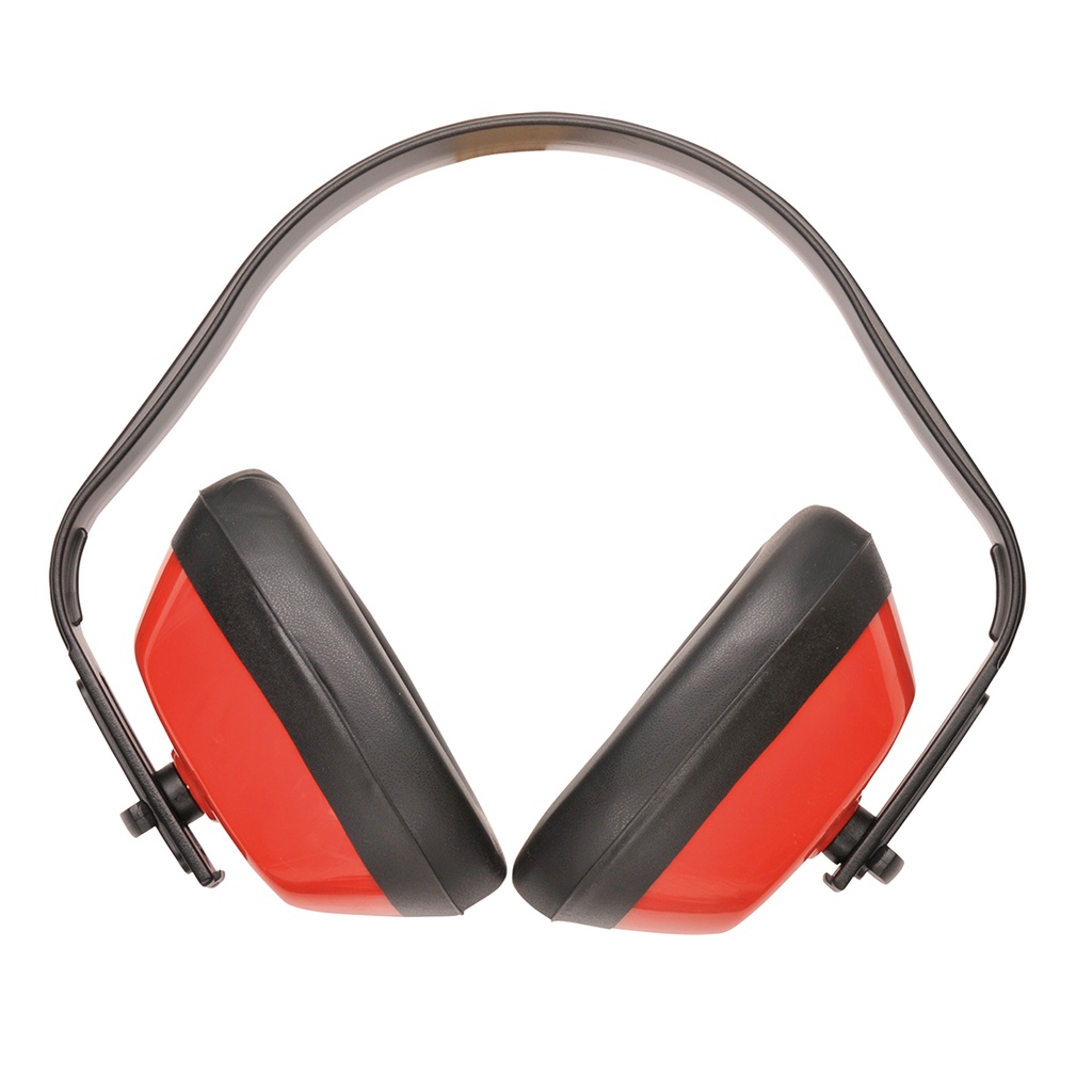 PORTWEST PW40 - Casque anti-bruit Classic Rouge SNR 28DB
