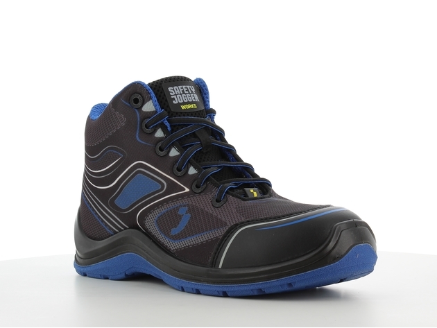 Safety Jogger FLOW S1P ESD SRC FO chaussures de sécurité montantes sans métal