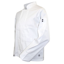 LMA Merlan Merlu veste cuisinier 100% coton (2, manches longues)