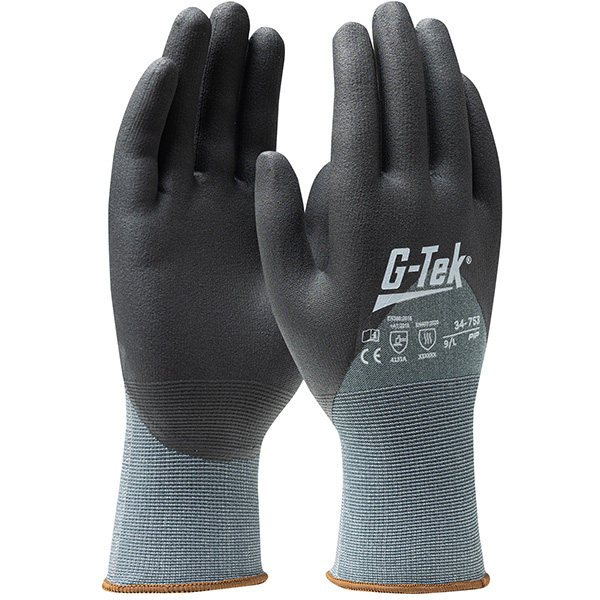 G-Tek 34-753 gants de manutention enduit 3/4  4131A X1XXXX