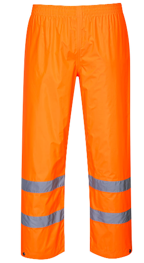 Portwest H441 pantalon de pluie haute visiblité HV  (M, orange HV)