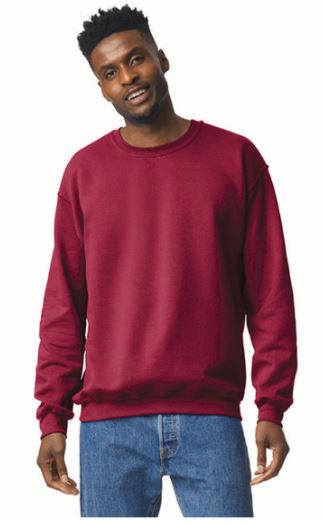 GI18000 - Sweat-shirt col rond Heavy Blend gildan (S, cerise)