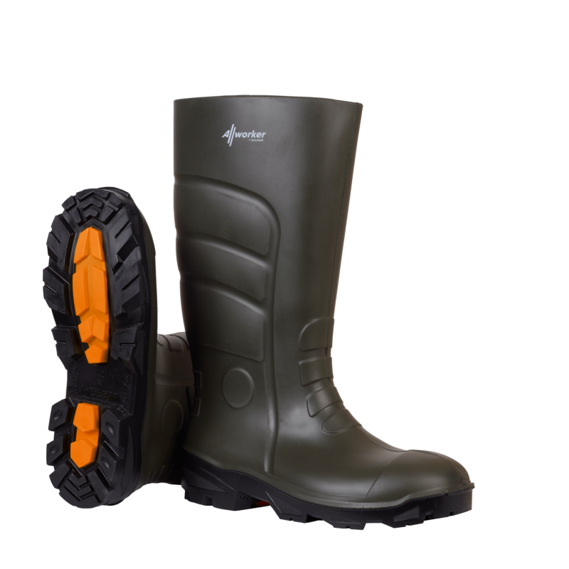Solidur bottes ALLWORKER S5 E A  VERT (39)