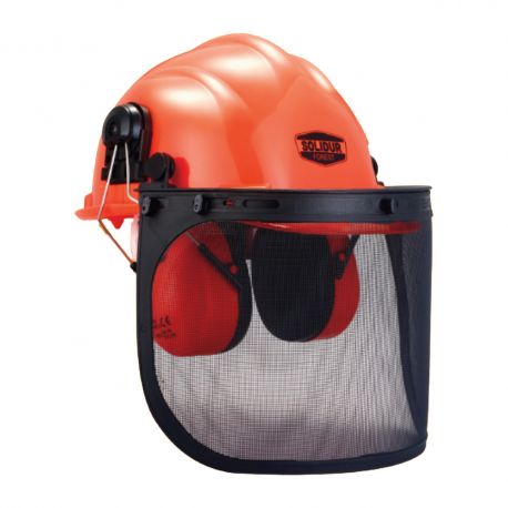 SOLIDUR Casque forestier CA01