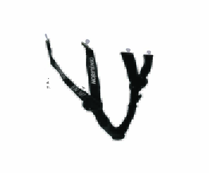 [S30LY] Jugulaire casque 4 points avec mentonnière centurion