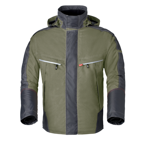 [50171 parka havep avec capuchetaille: S,couleur vêtement: blanc/charbon] Havep 50171 parka avec capuche (S, blanc/charbon)