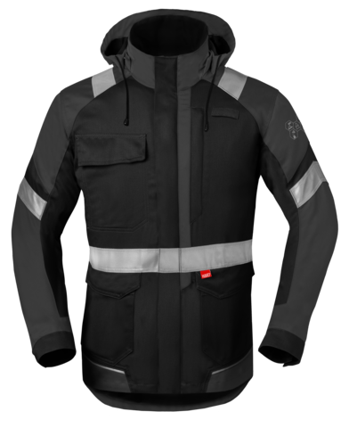 [Parka 5-Safety Image+ havep 50286taille: S,couleur vêtement: noir/charbon] Parka 5-Safety Image+ havep 50286 multirisques (S, noir/charbon)