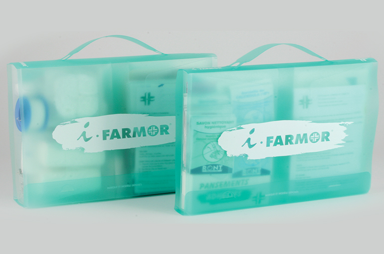 FARMOR IFA 9002 PP Trousse de pharmacie de secours 6/8 personnes