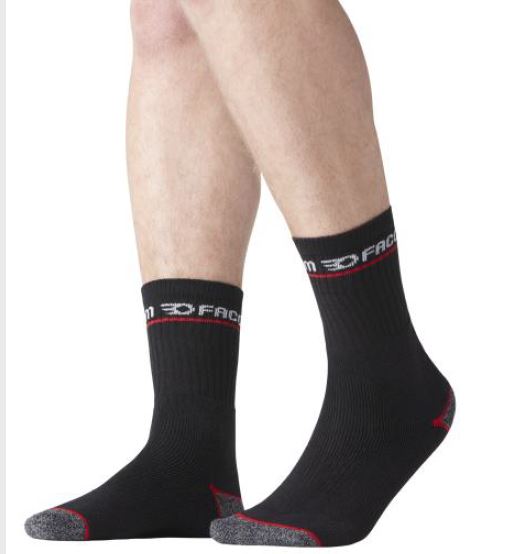 chaussettes lot 3 paires RED Facom FX/CHV(S)/1/RED