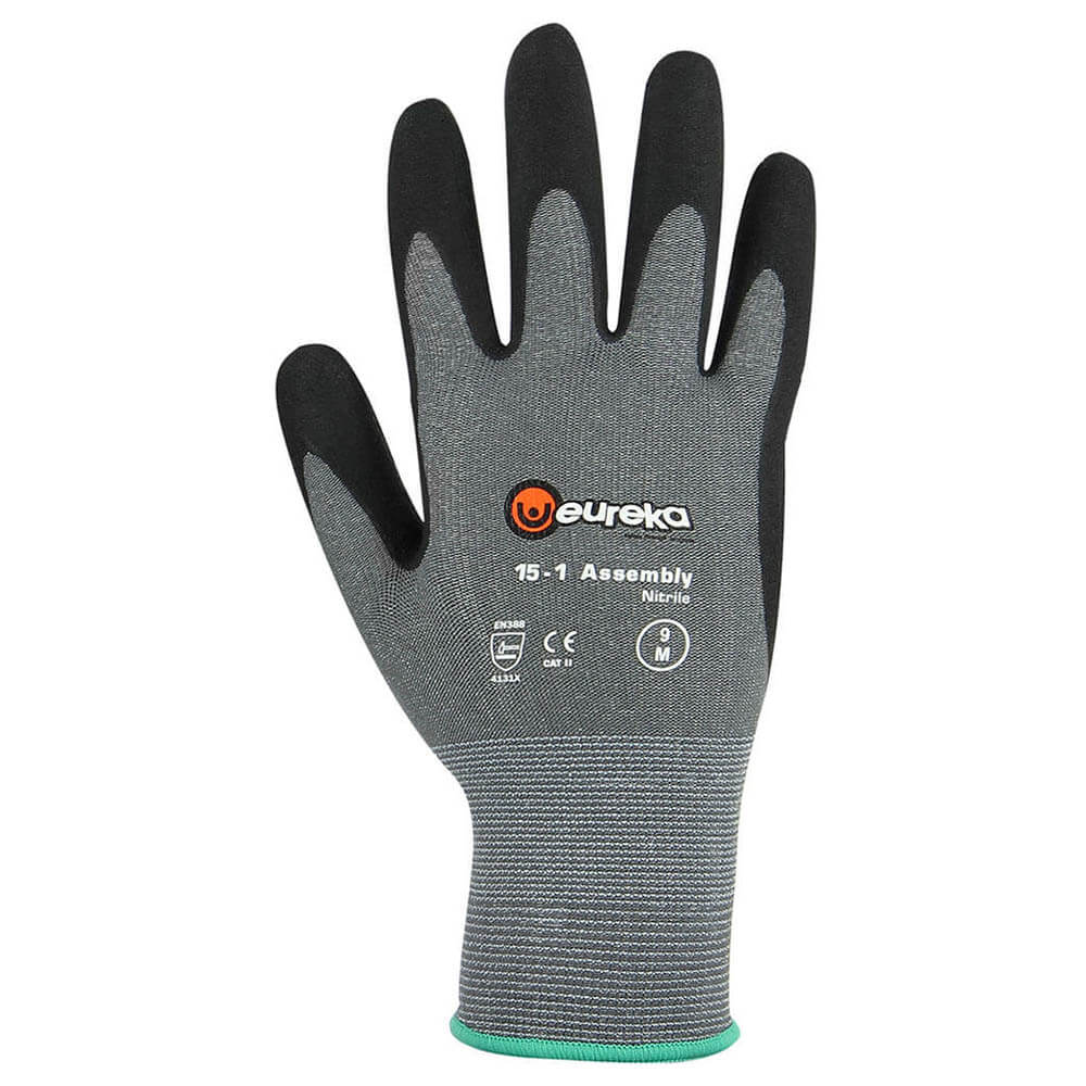 [15-1 T7] gants Eureka manutention 15-1 nitrile  classique (7)