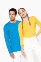 T-shirt manches longues col rond kariban 100% coton K359(Homme) K383(femme)