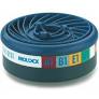 MOLDEX lot de 2 FILTRES ANTI-GAZ A1B1E1K1 EASYLOCK 9400 01