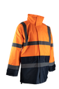 LMA CHROMA 2297 Veste HV imperméable à capuche