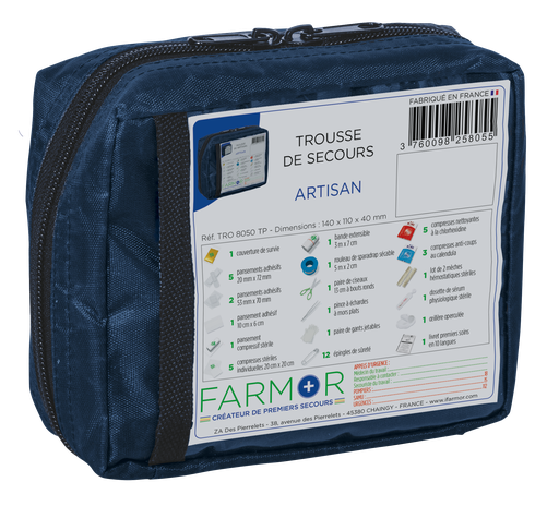 FARMOR Trousse SECOURS ARTISAN TRO 8050 TP