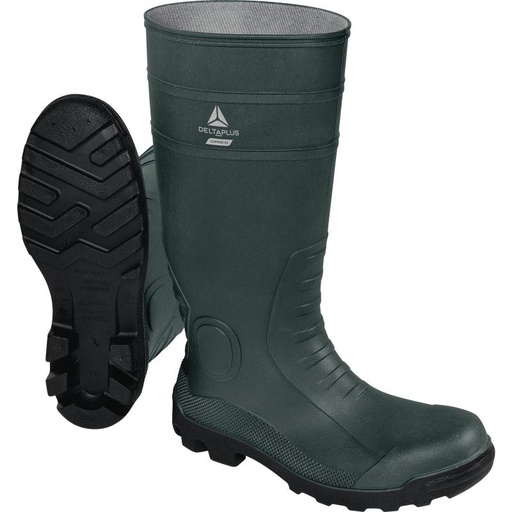 DELTA + BOTTE DE SÉCURITÉ EN PVC COPPER - S5 SRA