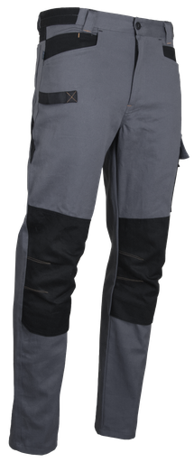 LMA 1673 Ponce 1818 calamine Pantalon de travail bicolore multipoches